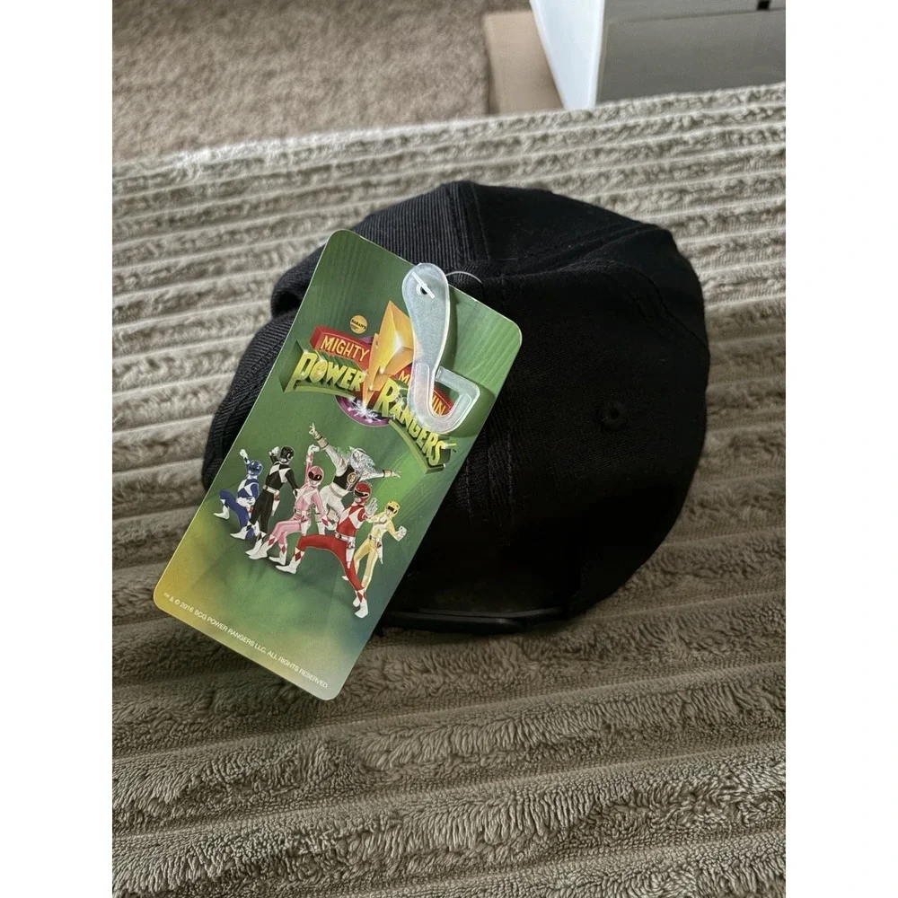 Mighty Morphin Power Rangers Team‎ Photo Image Flatbill Snapback Hat Cap